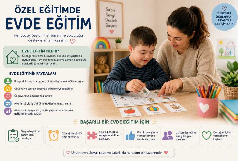 Özel Eğitimde Evde Eğitim: Kapsamlı Rehber